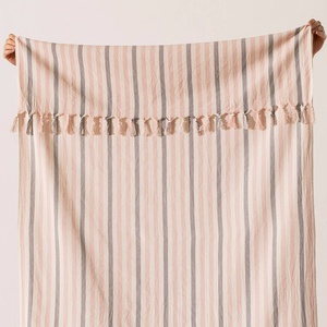 Toalla de Playa Turca Rústica Premium, Color Rosa Pálido, 33x66 Pulgadas - Product Image 3