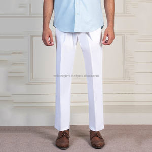 Pantalon pour homme en coton 100% respirant, nouvelle conception, couleur unie, décontracté, de qualité supérieure, pantalon pour homme de couleur unie - Product Image 4