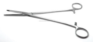 คีมคีลลี่เฮโมสแตท 250 มม. แบบตรง ผลิตจากทังสเตนคาร์ไบด์ สำหรับการผ่าตัดสัตว์  ชนิดใช้มือ  คลาสที่ 2  สแตนเลสสตีล ได้รับมาตรฐาน CE - Product Image 5