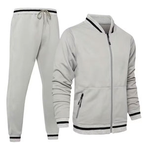 Wholesale Cotton Men's Sport Tracksuit Custom Logo Oversize Hoodie Jogger <b>Gym</b> Suits Breathable Casual Eco-Friendly - Product Image 6