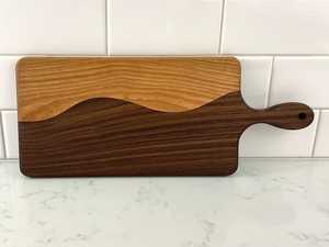 Planche à découper en bois écologique moderne de qualité supérieure avec résine pour la cuisine, utilisation domestique, ustensiles de cuisine - Product Image 3