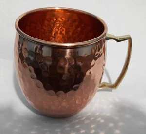 Taza de Cobre Puro Estilo Americano para Beber Moscow Mule - Product Image 3