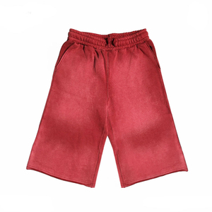Respirant hommes Jogging Shorts motif solide nouvelle dernière arrivée meilleur Style Top qualité hommes lavage à l'acide Shorts - Product Image 5