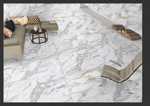 Mejor precio y calidad, 1200x1200mm, losa de porcelana, baldosas de gran formato, aspecto de mármol, colección de superficies de lujo - Product Image 4