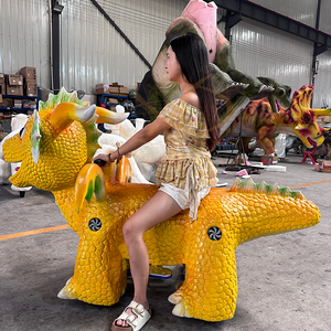 سكوتر ديناصور كهربائي واقعي للأطفال قابل للركوب، للاستخدام الداخلي والخارجي في مراكز التسوق ومدن الملاهي، بتحكم عن بعد - Product Image 6