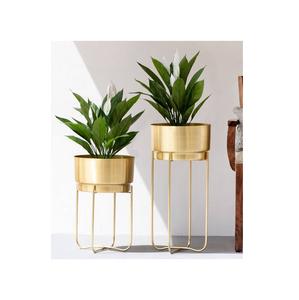 Ensemble de jardinières de salon pour la décoration Home Office Décoration Métal Artisanat Ensemble de jardinières de luxe Style moderne - Product Image 1