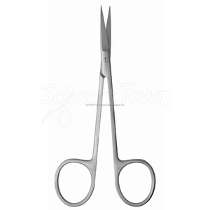 Tijeras de Disección Curvas de Acero Inoxidable de Precisión Fina de 4.5 Pulgadas, Afiladas, para Uso Clínico Delicado, Certificación CE ISO, OEM Privado - Product Image 1