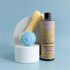 Shampoo Valquer Premium per animali domestici dai capelli bianchi-400 ml - Product Image 2