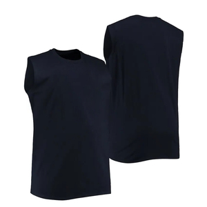 เสื้อกล้ามมีฮู้ดสำหรับผู้ชาย,เสื้อกล้ามคอตตอน100% สำหรับใส่ออกกำลังกายยิมยิม - Product Image 2