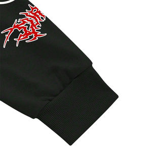 ชุดวอร์มผู้ชายแบบสั่งทำพิเศษ พิมพ์ลาย DTF สำหรับฤดูหนาวปี 2025 เสื้อฮู้ดเทอร์รี่พร้อมกางเกงขายาว ไซส์พลัส สีตัดกัน ระบายอากาศได้ดี ป้องกันแบคทีเรีย - Product Image 4