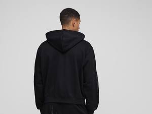 Venta al por mayor nueva llegada Puff impresión cremallera mezcla de algodón sudaderas con capucha de peso pesado personalizado sin cuerda sudaderas con capucha de talla grande - Product Image 3