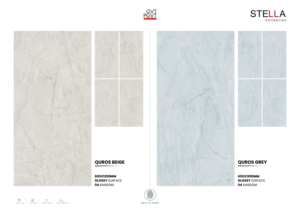 Azulejos de Porcelana Exclusivos de 600x1200 mm, Textura de Mármol Refinada, Formato Grande para Espacios de Élite - Product Image 3