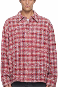 Camisa de Franela Ligera para Hombre, Color Sólido, Manga Larga, Corte Regular, Informal, para Uso Diario, Moda de Primavera - Product Image 2