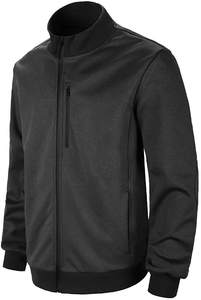 Blouson de bombardier de vol pour hommes personnalisé nouveau design solide léger automne hiver chaud extérieur coupe-vent 100% toile de polyester tissu - Product Image 6