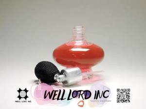 Antique Style 50ml <b>Green</b> Gradient Glass Perfume Bottle Net Liquid Dispenser <b>Pump</b> with Black Screw Cap Sealing - Product Image 5