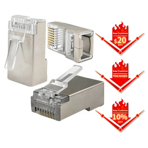 Giảm giá cho khách hàng mới: Cổng mạng Cat5e đơn, đầu nối <span class=keywords><strong>RJ45</strong></span> cái, góc 180 độ, đầu nối mô-đun <span class=keywords><strong>RJ45</strong></span>, giắc cắm Ethernet Internet - Product Image 6