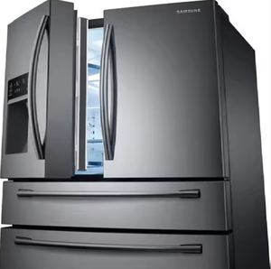 อ่างอาบน้ำ 36 นิ้ว 28.9 คิว ตู้เย็นแบบประตูฝรั่งเศสขนาดมาตรฐานพร้อมตู้จ่ายน้ำภายนอก - Product Image 2