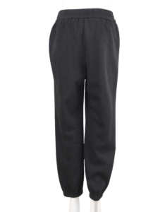 Pantalon décontracté pour femme en coton 100% respirant en tissu polaire anti-froissement à séchage rapide avec logo personnalisé et cordon de serrage réglable - Product Image 2