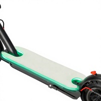 Trottinette électrique Scooty 350W pour adultes, avec éclairage LED, contrôle intelligent de la vitesse via application, option pneus pleins de 8,5 pouces, sans MOQ, impression de logo laser personnalisée