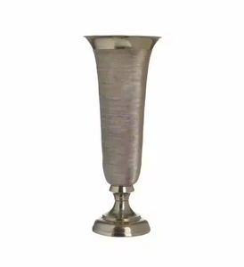 Handmade Decorative Metal Flower <b>Vase</b> by Decor Impex Vintage Look Modern Design <b>Cylinder</b> Tabletop Floor <b>Vase</b> for Home Wedding - Product Image 6