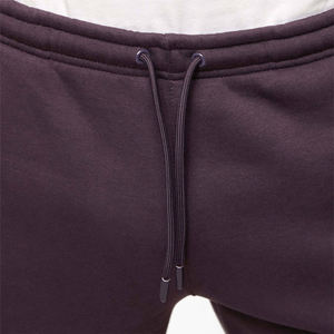 Mens purple fleece sweatshirt and jogger sweatpants set slim fit casual athletic training tracksuit with <b>elastic</b> <b>waistband</b> cuffs - Product Image 5
