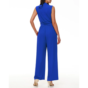 Mono de mujer a rayas de manga personalizada de ajuste regular de color sólido de algodón 100% con precio directo de fábrica de Bangladesh - Product Image 2