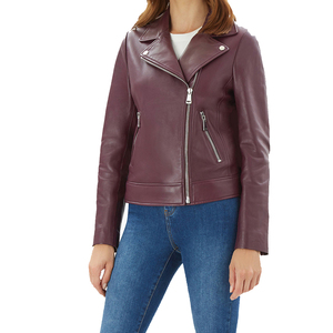 Chaqueta de cuero negro para mujer, ropa de calle, abrigo recortado para motocicleta, prendas de vestir cortas informales Vintage, Tops nuevos - Product Image 1