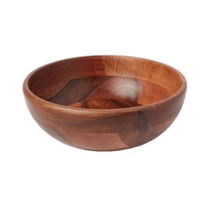 Tazón de Madera Natural en Oferta, Tazón Decorativo para Ensaladas, Diseño Personalizado, Tazón para Frutas, Vajilla Decorativa, Tazón para Sopa - Product Image 1