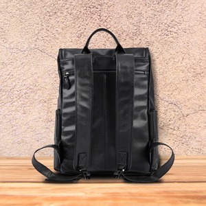 Unisex หนังแท้เรียบง่าย bapa กีฬา Duffle กระเป๋าเดินทางแล็ปท็อปคุณลักษณะที่กำหนดเองโลโก้ของขวัญที่ดีเพื่อนสไตล์วินเทจ - Product Image 4