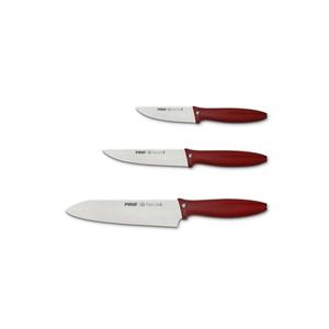 Juego de Cuchillos de Cocina de Acero Inoxidable Pure Line de 3 Piezas, Incluye Caja, Cuchillo de Chef, Cuchillo para Picar Frutas, Afilado y Ligero - Product Image 3