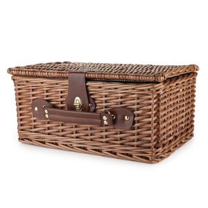 Seaside Newport Wicker <b>Picnic</b> Basket Set Handmade Storage Basket Wholesale eco-friendly Made in Viet Nam - Product Image 5