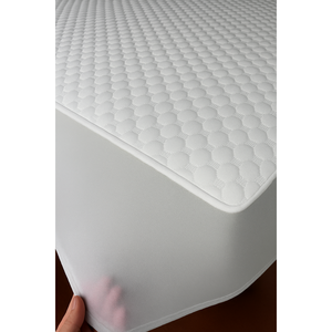 Protège-matelas imperméable en microfibre de qualité hospitalière, motif matelassé, pour la maison et l'hôtel, tapis rafraîchissant pour lit - Product Image 3