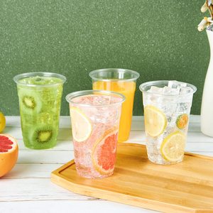 Vasos Fríos Modernos de 16 oz de PET/PLA con Tapas y Pajitas, Libres de BPA, Duraderos, Ecológicos, a Prueba de Fugas, Reciclables y Biodegradables para Fiestas de Café - Product Image 5