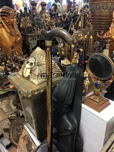 Traditional Horn Cane Handle for Classic Walking <b>Sticks</b> Antique Collectible Look Tradebyd - Product Image 4