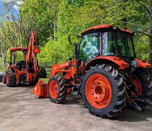 รถแทรกเตอร์ขนาดเล็กสำหรับ Kubota รถแทรกเตอร์ขนาดกะทัดรัด50/90/100/150Hp รถแทรกเตอร์ขนาดเล็กสำหรับฟาร์มมือสองพร้อมปั๊มอัตโนมัติ - Product Image 3