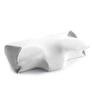 Almohada Cervical Ergonómica Rectangular Moderna InnovaGoods Comforti, Viscoelástica, Refrescante, Saludable, para un Sueño Reparador, Sólida y Natural - Product Image 2