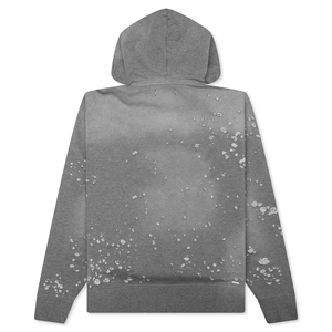 Sweat à capuche vintage personnalisé délavé à l'acide, coupe classique, broderie de patchs usés, 100% coton, tissu éponge français respirant, 370g, pour homme - Product Image 2