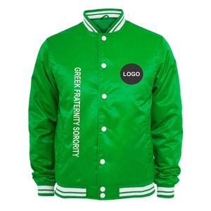 High Quality Chenille Embroidery Patches Varsity Bomb Hooded Quilted Winter <b>Jacket</b> Greek Fraternity Sorority 100% Cotton - Product Image 1