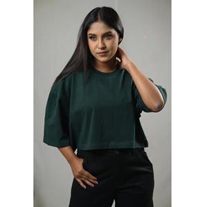 Camisetas Estampadas Transpirables de Tallas Grandes para Mujer, Servicio OEM 2025, Diseño Personalizado, Calidad Premium, Ecológicas, Hechas en Fábrica - Product Image 3