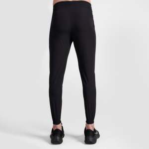 Pantalon en Laine Tendance pour Homme, Noir, Coupe Droite, Style Fitness avec Fermeture Éclair Décorative, Tailles XL à 6XL, Lavage Coloré - Product Image 2