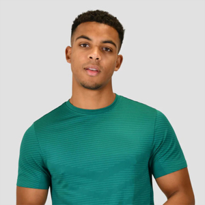 High Quality Cotton T-Shirt Heavyweight Regular Fit O-Neck Casual Streetwear Summer Fashion Blank Tee Front Logo Quick Dry <b>Men's</b> - Product Image 2