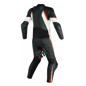 Combinaison de Course Moto en Cuir pour Hommes, Protections Homologuées CE, Cuir de Vachette avec Rembourrage Intégral - Product Image 6