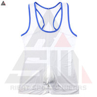Traje de Lucha Libre Casual para Hombre, Body Deportivo, Ropa Interior Tejida Transpirable, 100% Algodón, 220g, Equipo de Lucha de Alta Calidad