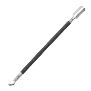 Dual-End Stainless Steel Nail Pusher <b>Tool</b> for Manicure & <b>Pedicure</b> with Textured Grip and Double Head Design Reusable - Product Image 2