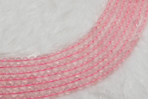 Cuentas Redondas Sueltas de Cuarzo Rosa Certificado de Color Rosa, Calidad AAA, Naturales, Curativas, de 8 mm, Anshul Impex, para Fabricación de Joyas y Meditación, Más Vendidas - Product Image 5