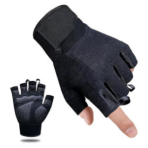 Guantes de Ciclismo de Medio Dedo de Alto Rendimiento, Antideslizantes, Amortiguadores, Acolchados, Transpirables, para Carreras, Deportes Casuales y Actividades al Aire Libre - Product Image 1