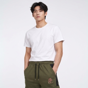 Modern <b>Men</b> <b>Sweat</b> <b>Pant</b> Featuring Comfortable Fabric Relaxed Fit Drawstring Closure Functional Pockets And Ribbed Cuffs - Product Image 5