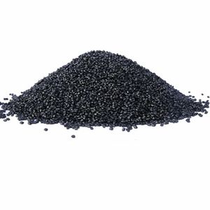 Black Recycled LDPE Granules for Film Molding and Injection - Product Image 1