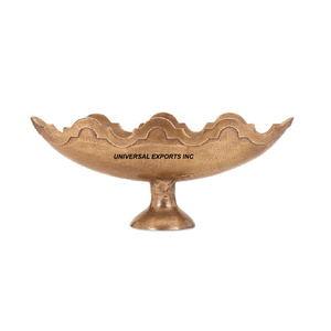 Bol à chocolat en or mat avec support en métal noir, taille personnalisée, fait à la main, design fantaisie, nouveau bol à chocolat - Product Image 6