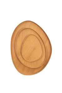 Platos de madera de acacia de alta calidad para vajilla y vajilla Plato de madera con forma y tamaño personalizados - Product Image 6